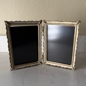 Vintage Hinged Brass Picture Frames